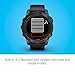 Garmin fēnix 7 Pro Sapphire Solar, Multisport GPS Smartwatch, Built-in Flashlight, Solar Charging Capability, Black