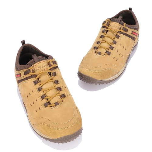 Image of Woodland Men's Leather Sneaker