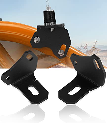 Adjustable X3 Whip Light Flag Mount - 2 Pack UTV Rear Pillar Antenna Mounting Brackets for LED Whip Fits Can Am Maverick X3 & Max Turbo DS RS RR Holder 2017-2025