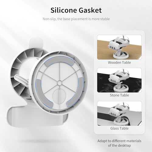 AMVR Soporte de Realidad Virtual, Accesorios de Compatible con Quest 3s, Quest 3, Auriculares Quest Pro, Meta Quest, para Quest 2, Pico 4,Rift o Rift S y Controladores táctiles - imagen 6