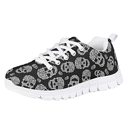 Kids Tennis Shoes Novelty Cute Print Lightweight Athletic Running Sneakers3