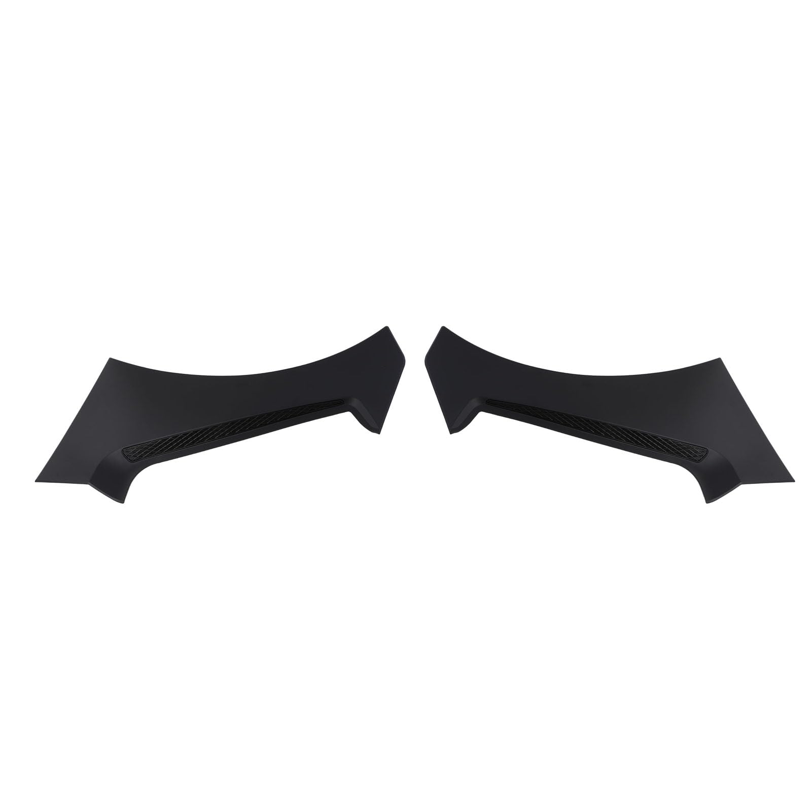 Parafango Anteriore Parte Laterale del Corpo Flare Scoop Nero per lo Stile GT Migliora L'aspetto del Veicolo per i Proprietari di Auto Materiale ABS Resistente All'usura