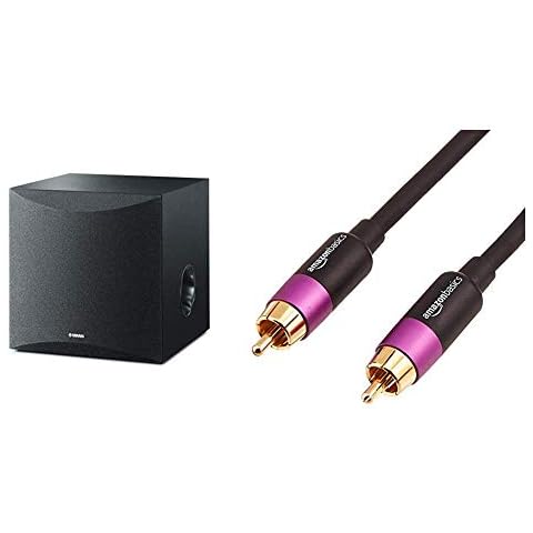 Yamaha NSSW050 8-Inch Powered Subwoofer with Cable Cover