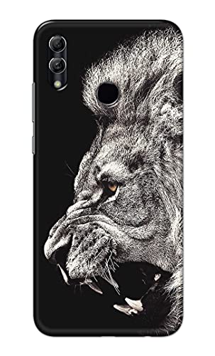 Image of Roaring Lion Hard Back Case Cover for Huawei P Smart (2019) / Honor 10 Lite, Pot-LX1 / POT-LX1AF Back Cover -(J5) VNS2225