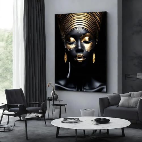 Affiche de femmes africaines grand cadre pour deco salon chic