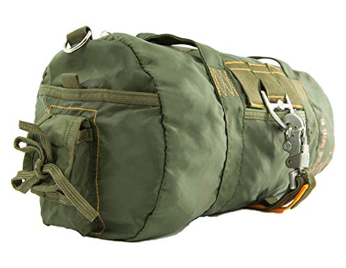 Farm Blue Military Man Duffle Bag – Vintage Tactical Duffel Bags w/Pockets - Image 10