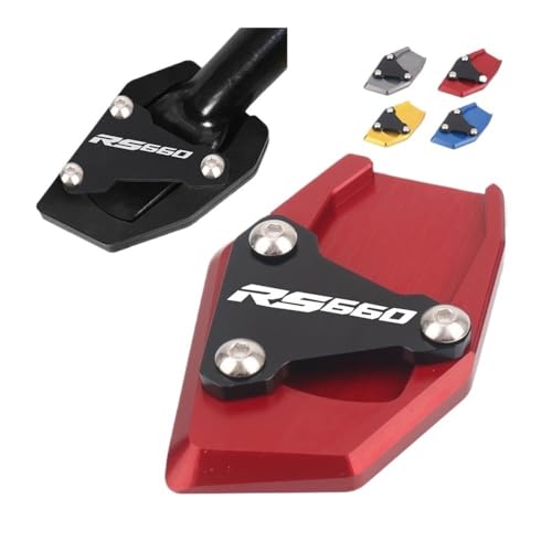 Extension béquille moto Aprilia RS660 évite la chute sur sol meuble
