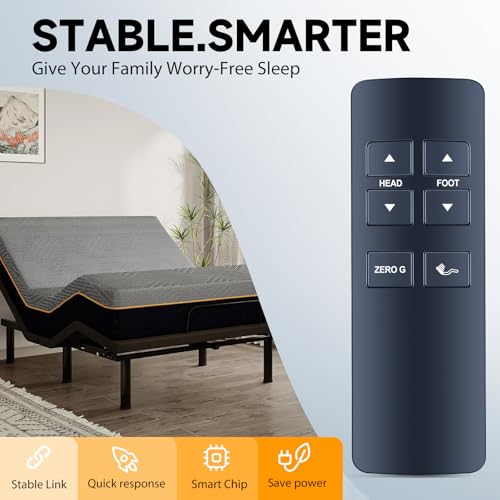 Télécommande RF258GA lit électrique Serta Okin et Beautyrest