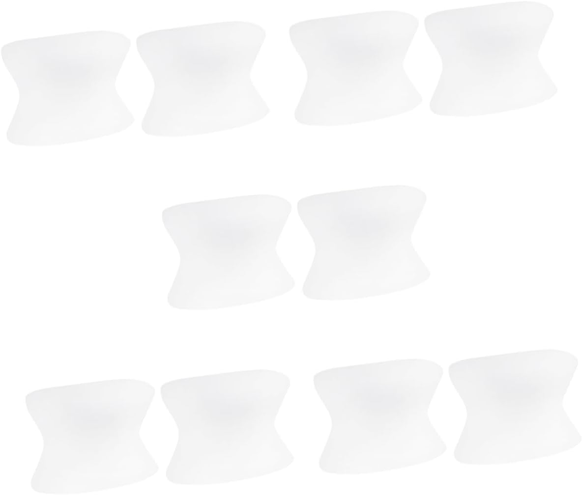 COLLBATH 5pairs Toe Separators for Bunion Relief Soft and Pads for Foot Alignment and Comfort Suitable for Walking Hiking and Running Designed for Corns and Hammertoes