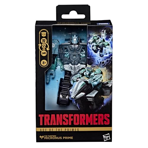 Transformers Age of the Primes Deluxe Class Figurine The Thirteen: Micronus Prime 14 cm - vue 5
