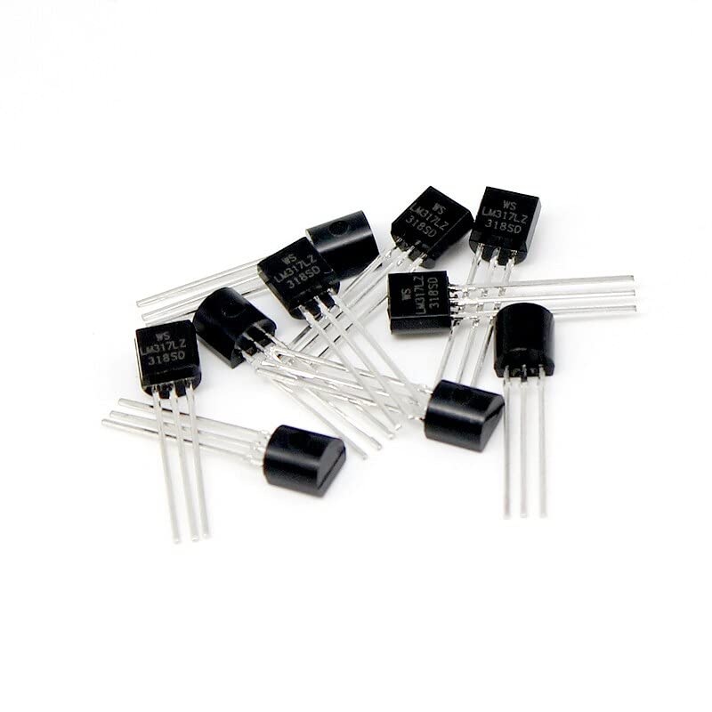 Kit de Transistors LM317LZ, 50 pièces, régulateur de Tension réglable PMIC, Sortie réglable TO-92, Ensemble de transistors, en Stock