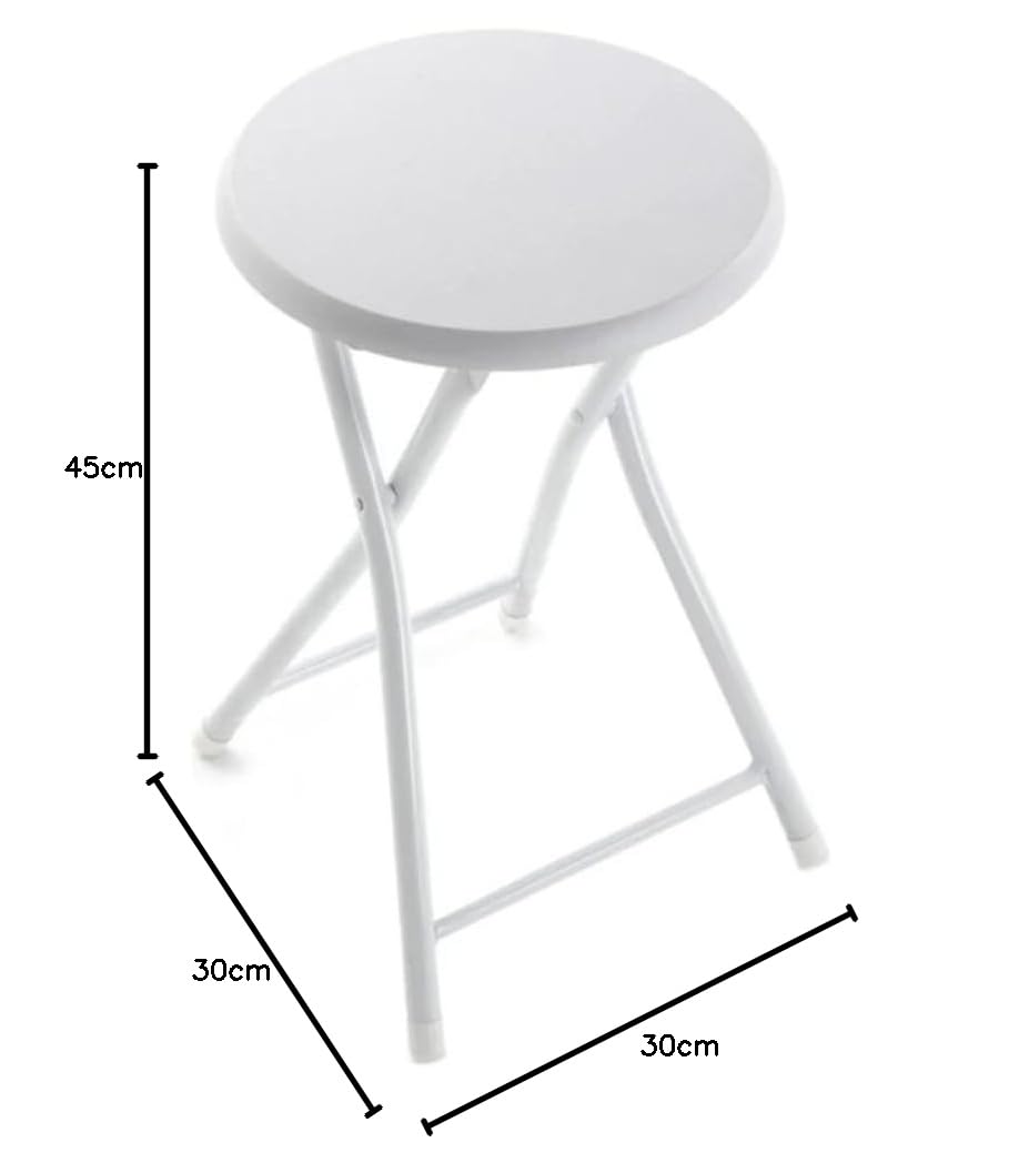 Sgabello/Tavolino Pieghevole Bo-Camp Grigio - 30x25x40 Cm, Leggero E Impermeabile