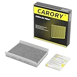 CARORY Cabin Air Filter w/Activated Carbon for Hyundai Accent 08–11, Elantra 07–16, Elantra Coupe