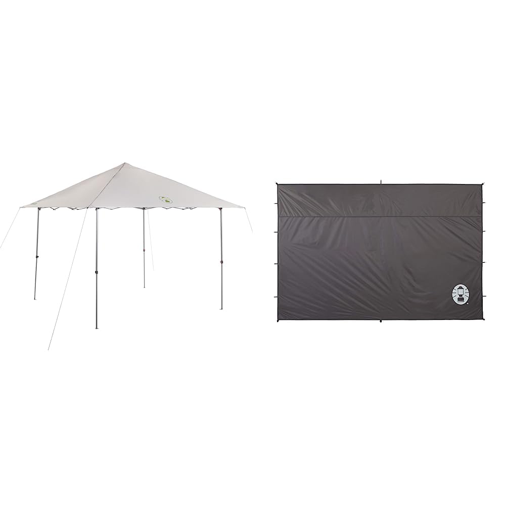 Photo 1 of **MISSING SHADE TOP** Coleman Light & Fast Pop Up Canopy, 10 x 10 Canopy Tent, 