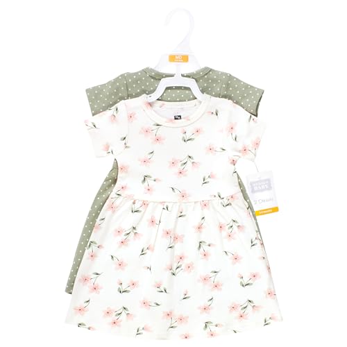 Image of Hudson Baby Girl's Cotton Dresses