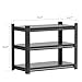 Hzdbhd Garage Storage Shelves,3-Tier Garage Shelving with Adjustable Shelves Metal Shelving Heavy Duty Shelving Unit Storage for Racks Tool Utility Shelf Industrial Warehouse,31.46