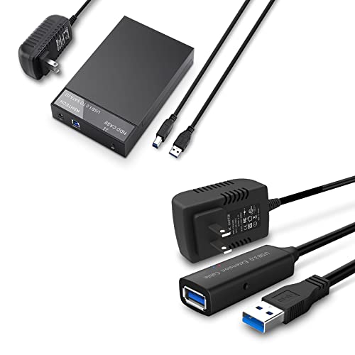 Caja externa SATA USB 3.0 para disco 3.5 pulg RSHTECH miniatura 1