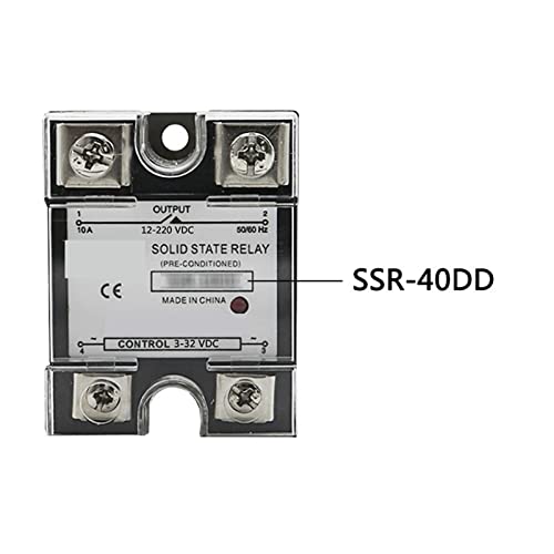 Module SSR 40A DC monophasé à commutation rapide et sans usure mécanique