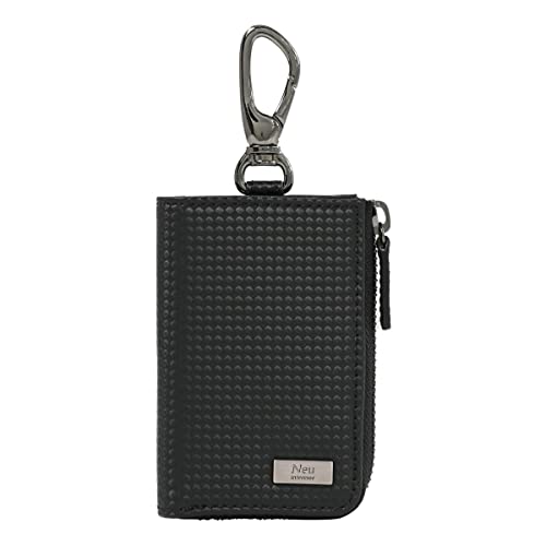 [ノイ インテレッセ] ノイインテレッセ キーケース スマートキーケース メンズ 3113 Neu interesse 牛革 レザー 【01】ブラック×ブラック