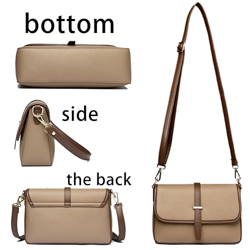 FSD.WG Fashion Quilted Crossbody Bag for Women Leather Ladies Shoulder Purses Messenger Handbag Wallet2