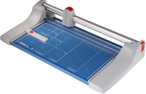 Dahle 442 Premium Rotary Trimmer, 20" Cut Length, 30 Sheet Capacity, Self-Sharpening, Automatic Clamp, German Engineered Paper Cutter