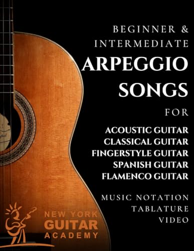 Arpeggio Songs for Beginner & Intermediate Guitar