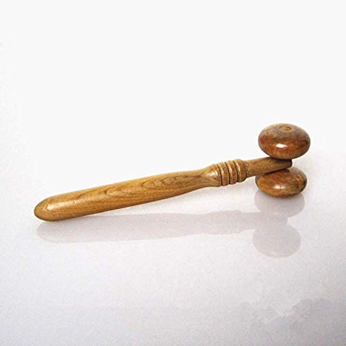 HEALLILY Madeira Perfumada Madeira Nariz Rolo Massageador Facial Nose Up Nose Elevação Ferramenta de