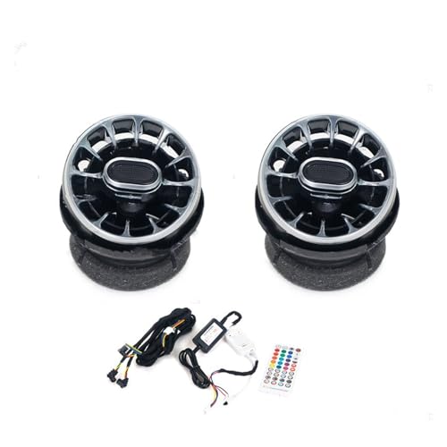 Grille de ventilation Ford Mustang 2015-2021 avec turbine LED et éclairage AC