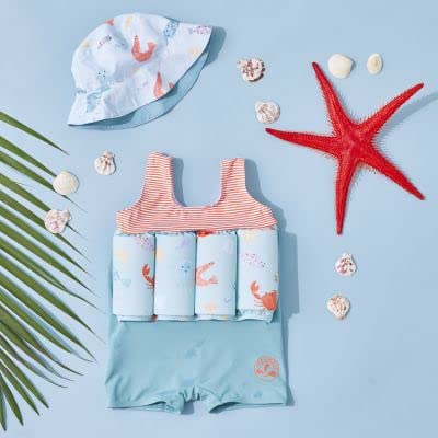 Archimede Buoyancy Costume da bagno CREVETTES BLEUES Bambino, A212531