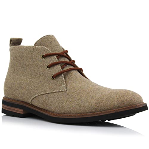 Image of Ferro Aldo Men's Chukka Boots | Classic Dress, Casual & Sneaker Styles | Lace-Up Ankle Boot for Work & Everyday Wear