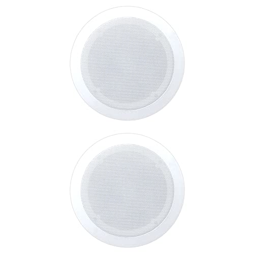 8) New Pyle Pro Pdic61Rd 6.5'' 200W 2-Way In-Ceiling/Wall Speaker System White #TOP1