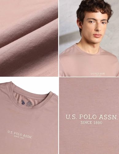 Image of U.S. Polo ASSN. Mens PE005 Premium Supima Cotton Breathable Lounge T-Shirt