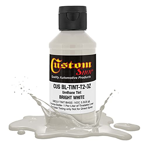 Image of Custom Coat 3 Ounce, Bright White, Bed Liner Tint Concentrate