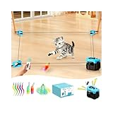 DoubleCare Jouet Chat Automatique & Jouet Interactif Chat, Vrai Jouet pour Chats...