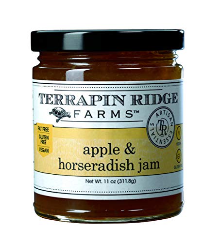 Apple and Horseradish Jam by Terrapin Ridge Farms â€“ One 11 oz Jar