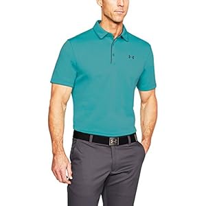 Under Armour Herren Kurzarmshirt Tech Polo, Teal Punch, LG, 1290140-594
