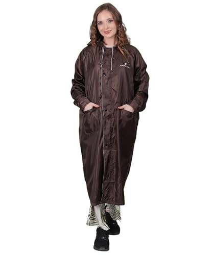 YOUTH ROBE - Premium Brand Women’s Long Waterproof Rain Coat – Lightweight Hooded Trench Jacket for Outdoor, T