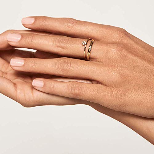 Anello P D Paola AN01-098-16 donna argento zircone...