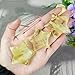 AtkitS Crystal 1Pc Citrine Star Shape Yellow Quartz Natural Crystal Carving Real Gemstone for Healing Meditation Home Decor Gift