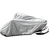 Snowmobile Cover UCARE Upgraded 420D Fabric and Waterproof Snow Machine Sled Cover with Waterproof S