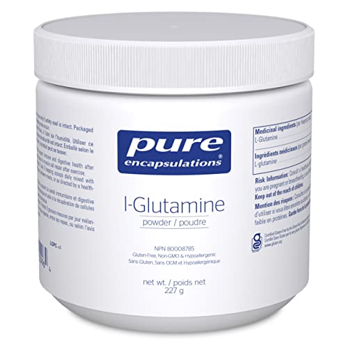 Pure Encapsulations L-Glutamine Powder – Supplement for Immune & Digestive Support, Metabolism & Muscle Support* – With Pure Free-Form L-Glutamine – 8 Ounces