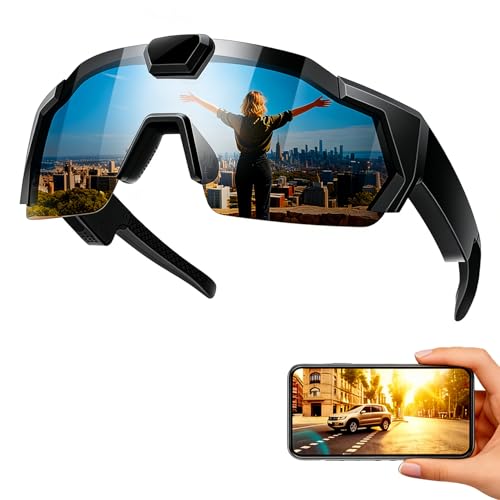 EZGHAR POV 4K Camera Sunglasses with 32GB SD Card