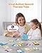 Airbition Talking Flash Cards for Toddlers 1 2 3 4 Year Olds, Montessori Language Learning with 224 Words, Pocket Speech Therapy Tools, and Speech Development Educational Playthings for Children