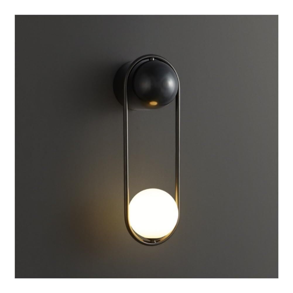 SMCCYYSD Minimalist All Copper Wall Lamp Nordic Light Luxury Indoor Sconce Bedroom Spherical G9 Headboard Lights For Living Room Stud