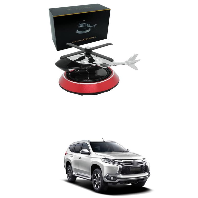 LOVMOTO Car Air Freshener Car Fragrance Diffuser Creative Solar Helicopter Perfume Ornament Solar Aromatherapy Decorative Car Dashboard Aromatherapy (Assorted) Comfortable With Paj-ero Sp-ort