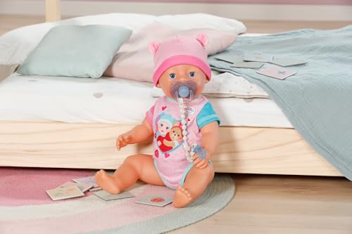 BABY Born Magischer Schnuller mit Clip, 2fach Sortiert für 43cm Funktionspuppen NUR EIN Artikel IM LIEFERUMFANG
