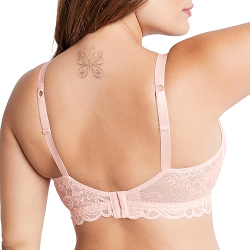 Image of Bali Womens Bali Women's Desire All Over Lace Wirefree Bra Df6591
