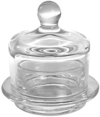 Artesa - Mini plato de mantequilla Cloche para servir en vidrio Lakeland