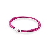 Maße: 18cm Pandora Damen-Wickelarmband 925 Sterlingsilber 590749CPH-S2