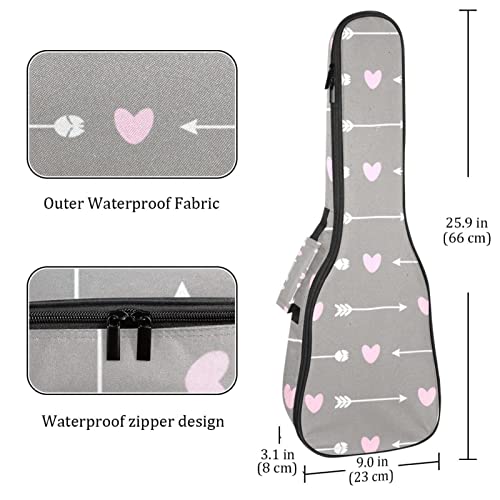 Sac de rangement pour ukulélé soprano matelassé pour protéger votre instrument